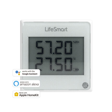 Sensor de Temperatura, Humedad y Luz – LifeSmart – Google, Homekit, Alexa