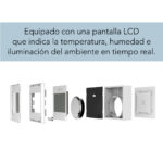 Sensor de Temperatura, Humedad y Luz – LifeSmart – Google, Homekit, Alexa - Imagen 4