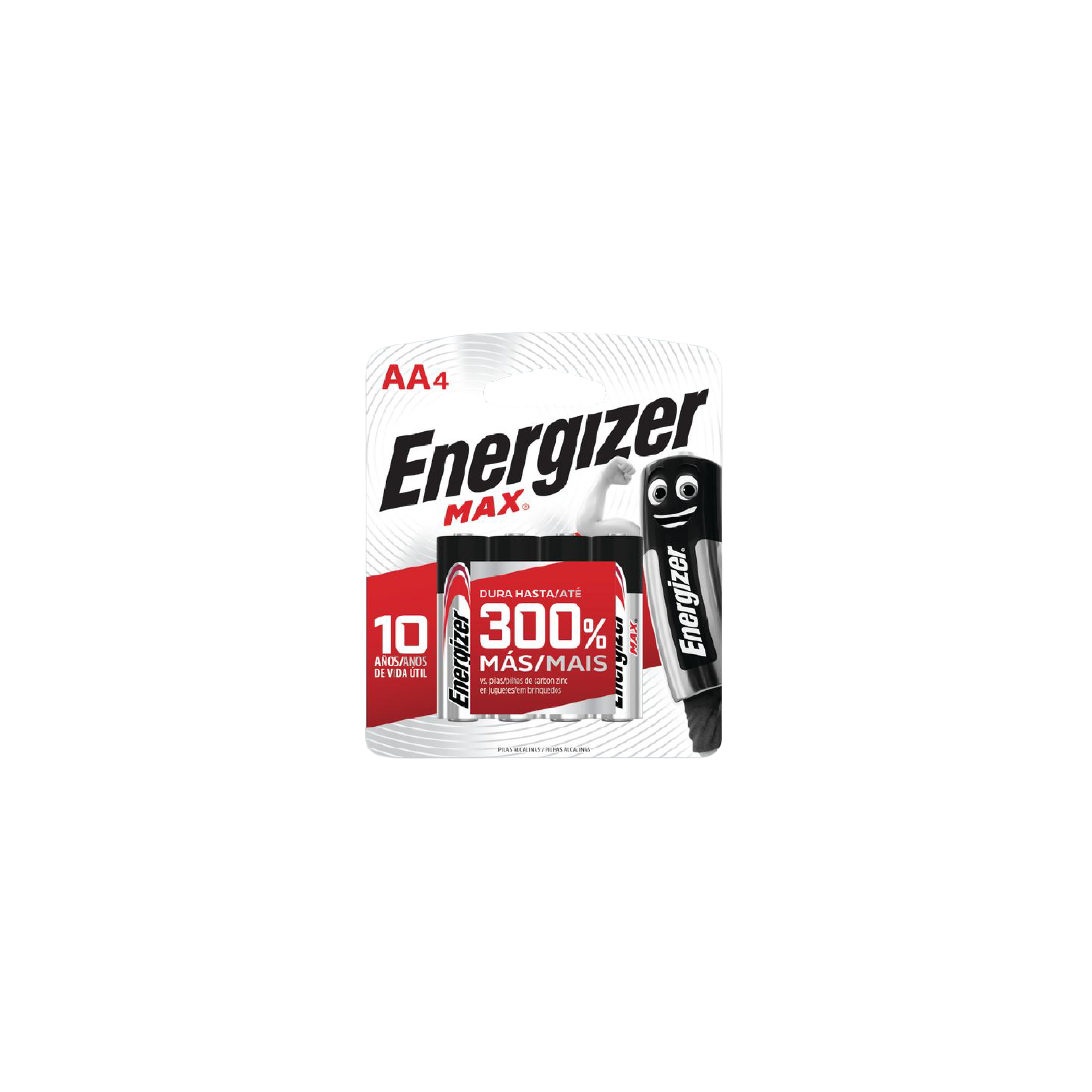 AA 4 Pack Pilas Energizer AA x4 - Imagen 1